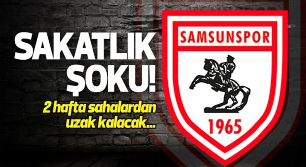 Samsunspor'da Sakatlık Şoku! Tallo 2 Hafta Yok
