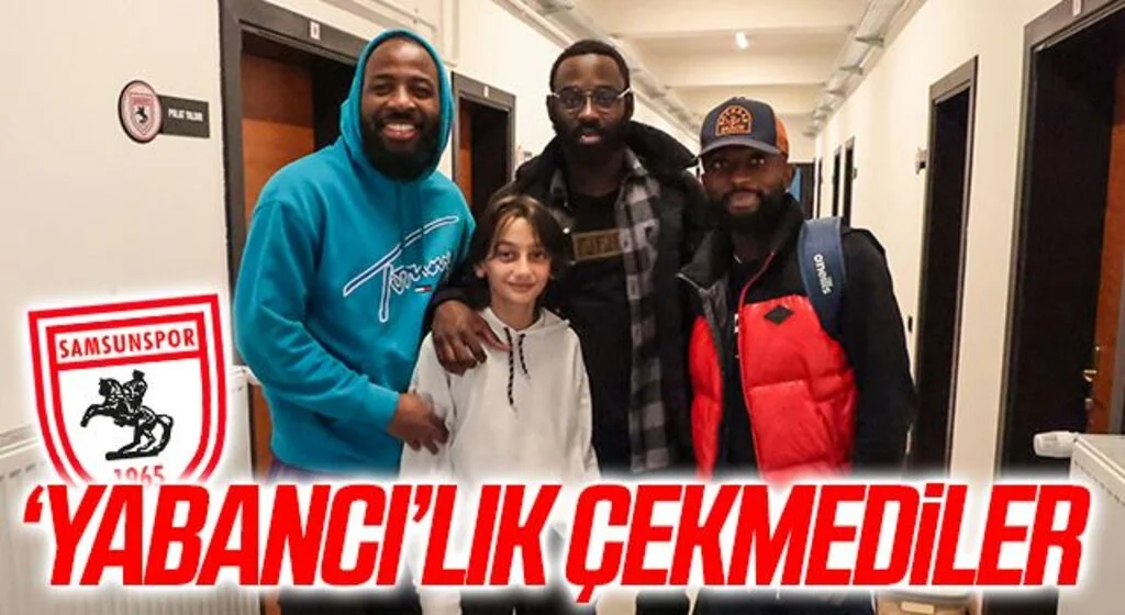Samsunspor'da 'Yabancı'lık Çekmediler