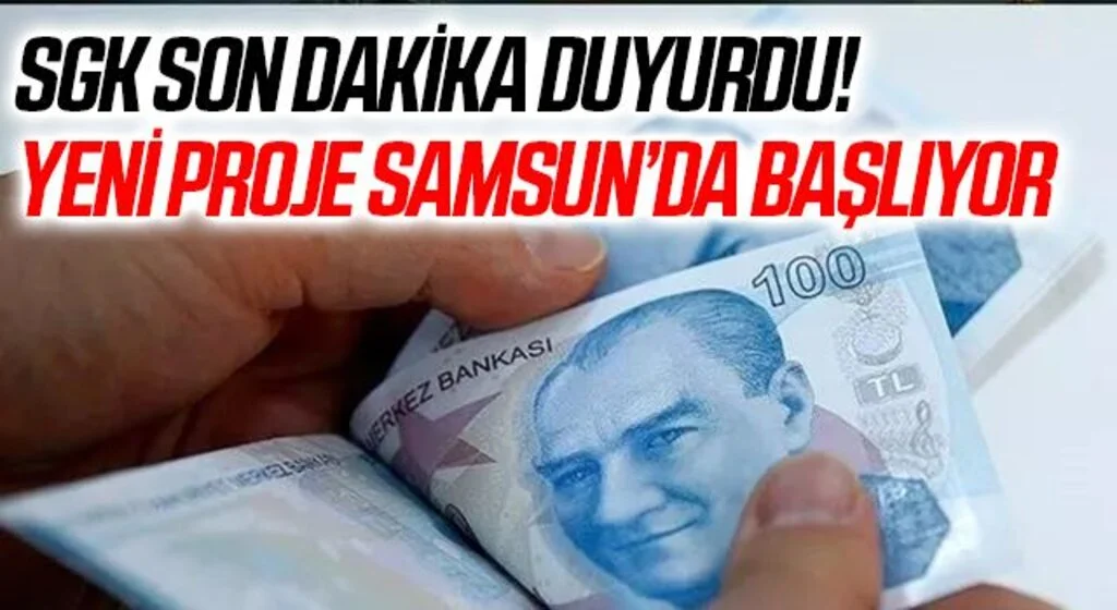 SGK son dakika duyurdu! Yeni proje 7 ilde başlıyor! 3 bin 984 lira…