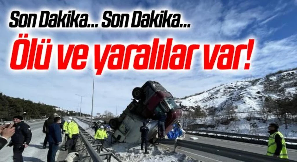 Son dakika haber | Arızalanıp geriye kayan tırın çarptığı otomobildeki bir kişi öldü, iki kişi yaralandı