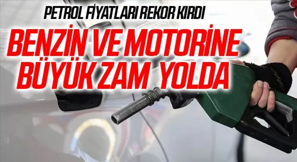 Son dakika: Petrol rekor kırdı: İşte benzin ve motorine beklenen büyük zam...