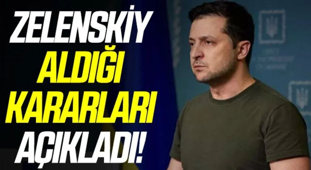SON DAKİKA | Ukrayna Devlet Başkanı Zelenskiy duyurdu! 'Mahkumları serbest bırakacağız'