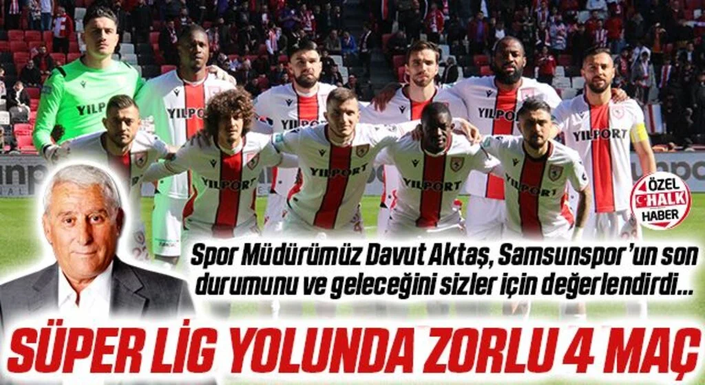 Spor Müdürümüz Davut Aktaş, Samsunspor’un son durumunu ve geleceğini sizler için değerlendirdi…