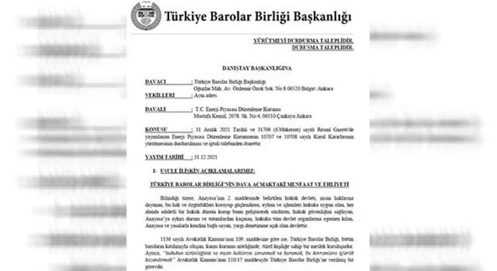 TBB'den zamlara iptal davası 