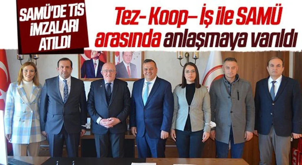 Tez- Koop– İş ile SAMÜ arasında anlaşmaya varıldı! SAMÜ'DE TİS İMZALARI ATILDI 