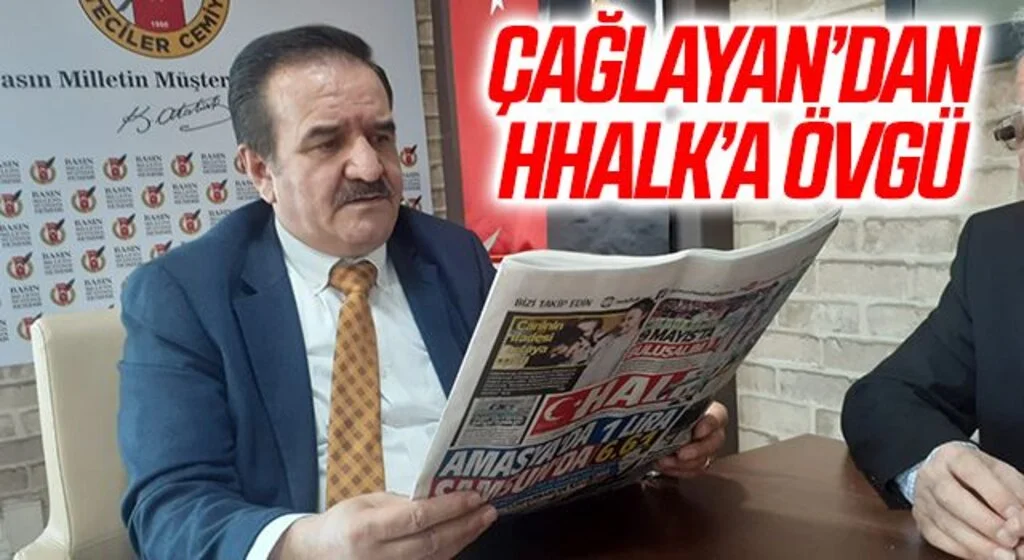 TSYD Şubelerden Sorumlu Genel Başkan Yardımcısı Kemal Çağlayan'dan Hedef Halk'a Övgü