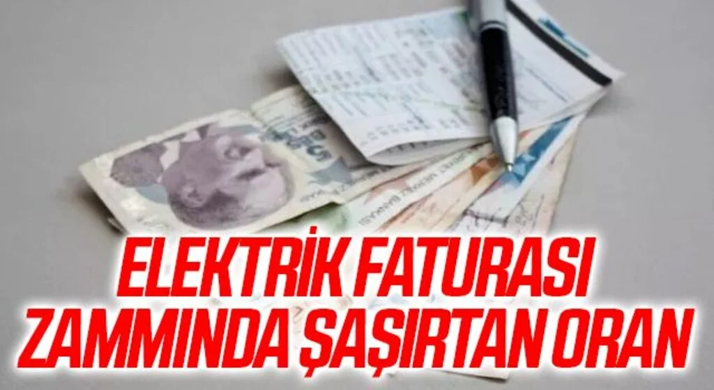 TÜİK açıkladı! Elektrik faturası zammında şaşırtan oran