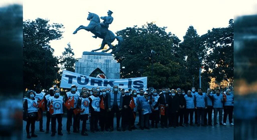 Türk İş üyelerinden hain saldırıya tepki