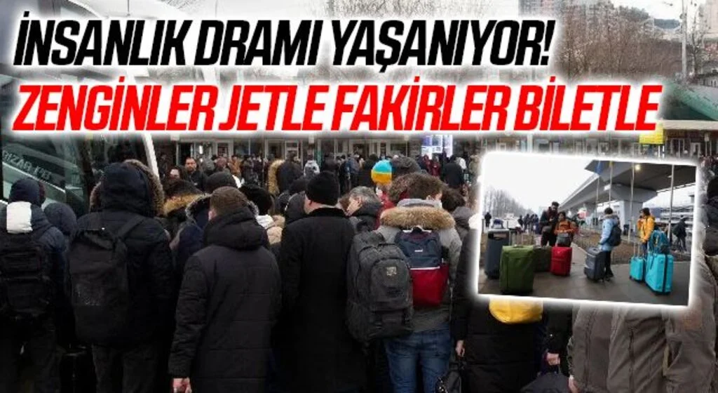 Ukrayna’da insanlık dramı yaşanıyor