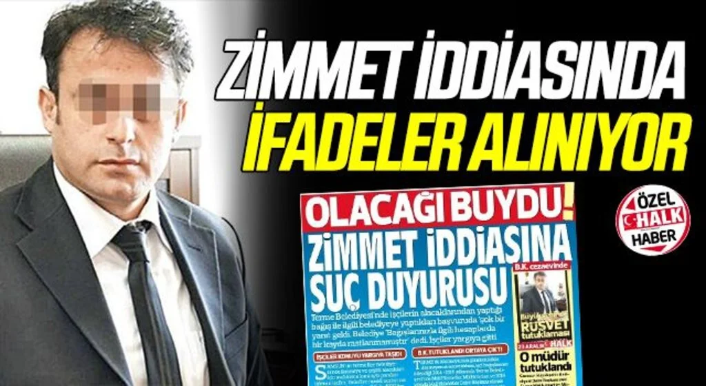 Zimmet İddiasında İfadeler Alınıyor!
