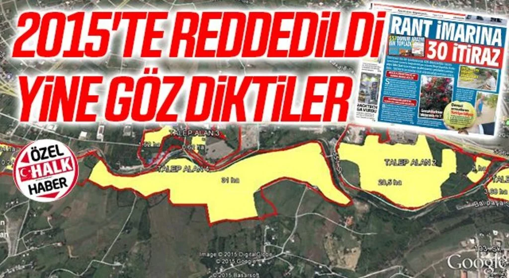 2015'te Reddedildi Yine Göz Diktiler
