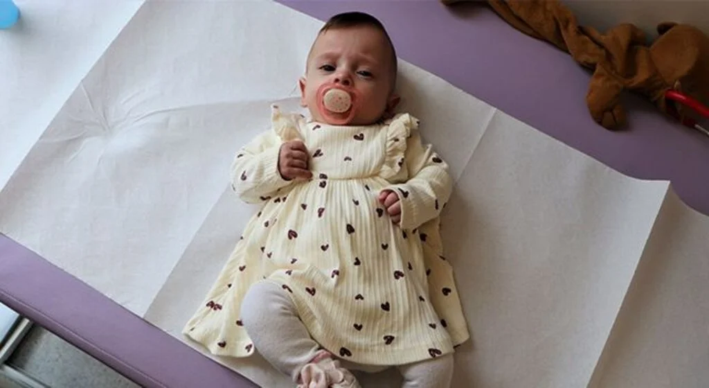 580 gram doğan Sude bebek hayata tutundu