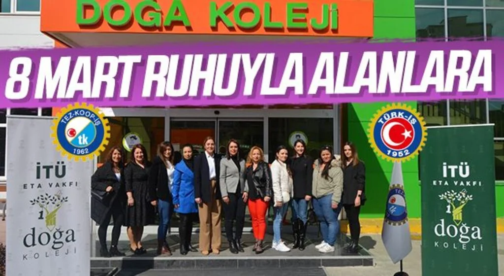 8 Mart Ruhuyla Alanlara! Tez-Koop-İş Sendikası ve Doğa Koleji'nden Ortak Çalıştay