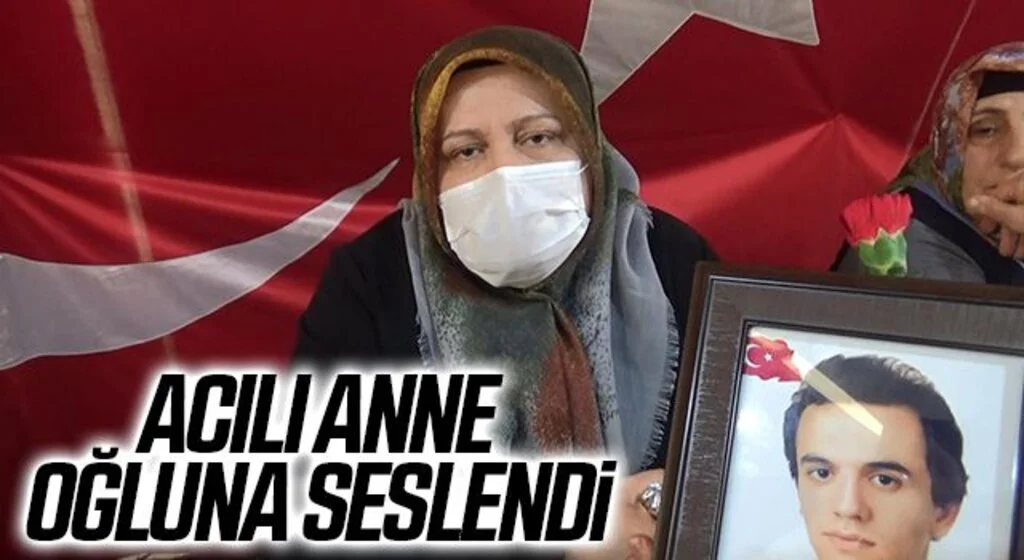 Acılı anne oğluna seslendi 