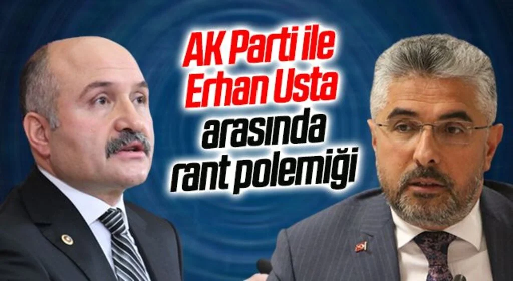AK Parti ve Erhan Usta Arasında 'İstifa Polemiği'