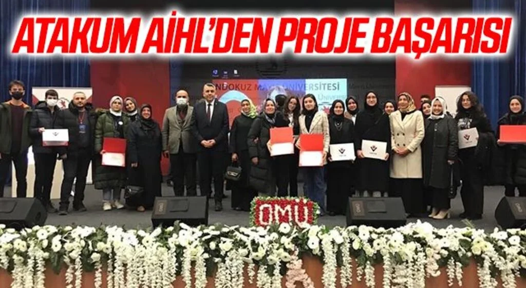 Atakum Anadolu İmam Hatip Lisesi'nin proje başarısı