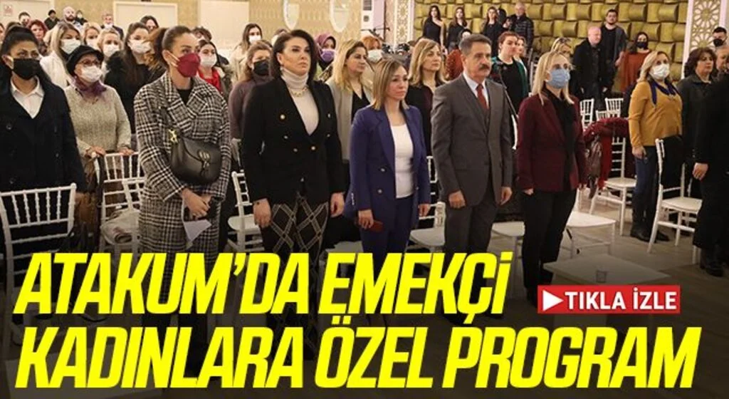 Atakum’da emekçi kadınlara özel program