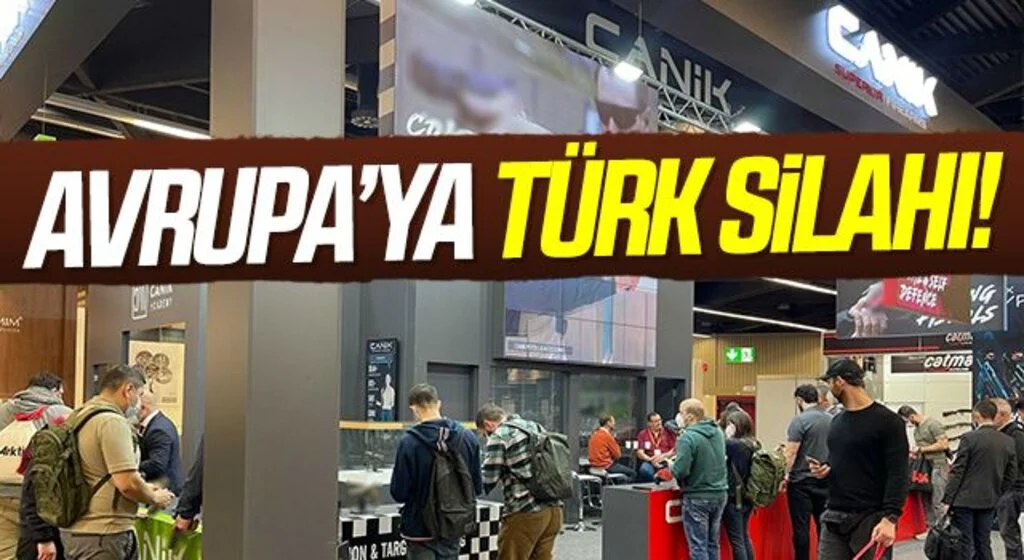 Avrupa’ya Türk silahı! CANİK'ten  ‘Enforce Tac 2022’ ve ‘IWA 2022’ fuarlarında büyük başarı