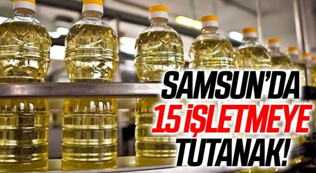 Ayçiçeği yağı denetiminde 15 işletmeye tutanak
