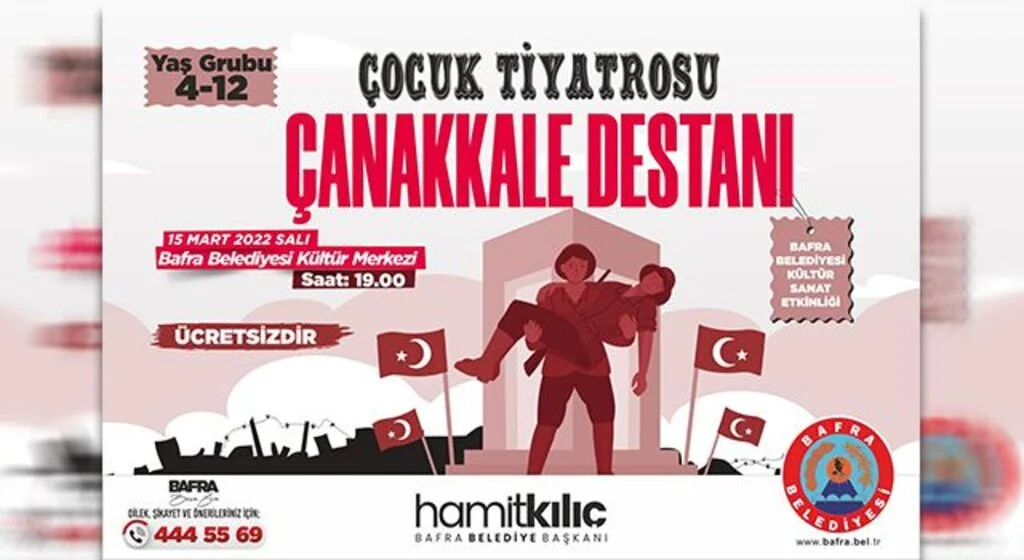 Bafra'da Tiyatro Günleri