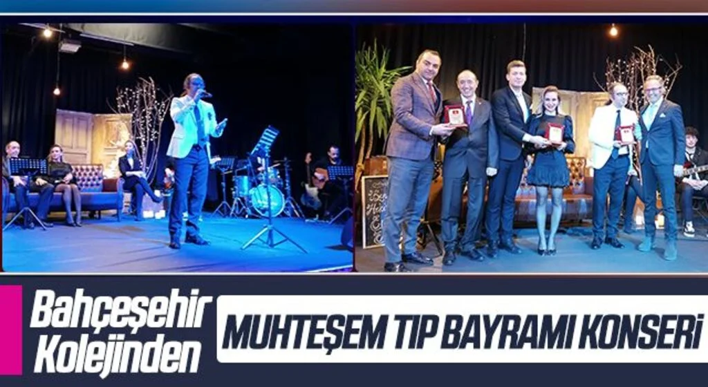 Bahçeşehir Kolejinden muhteşem Tıp Bayramı konseri