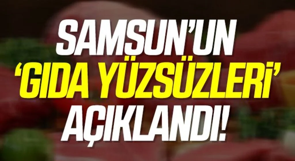 Bakanlık taklit veya hileli 559 parti ürünü açıkladı! Aralarında Samsunlu Firmalarda Var!