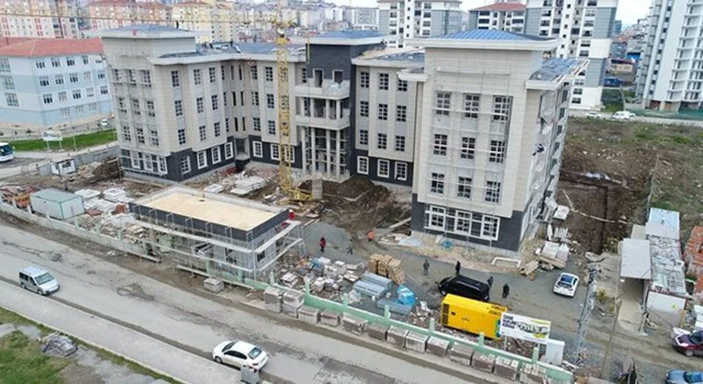 Canik Hükümet Konağı inşaatının yüzde 60’ı tamamlandı