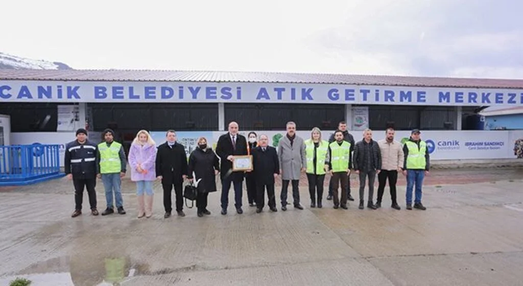 Canik ‘sıfır atık belgesi’ almaya hak kazandı