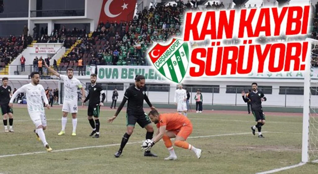 Çarşambaspor'da Kan Kaybı Sürüyor!