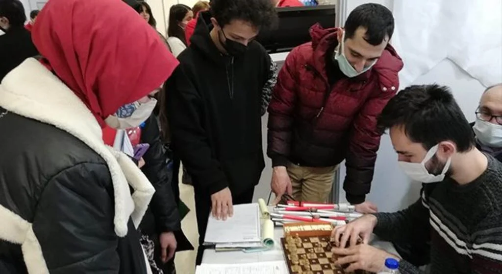 Görme engelliler OKAF'a katıldı