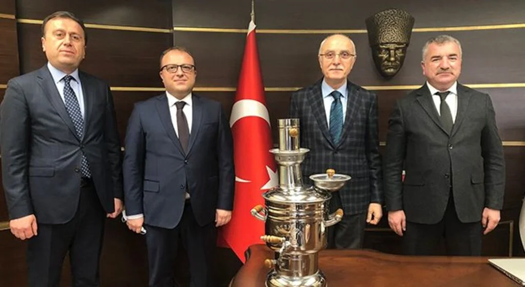 Havza heyetinden İçişleri'ne ziyaret 
