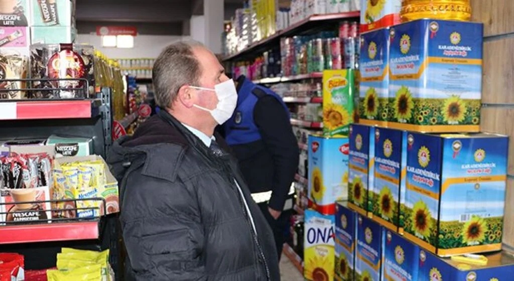 Havza'da marketlere fiyat ve stok denetimi