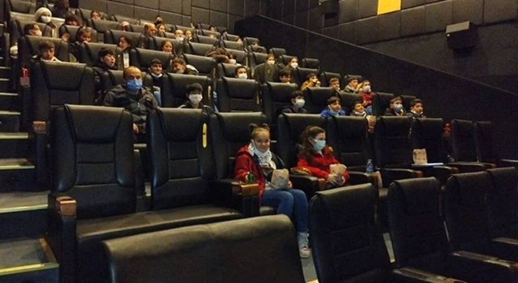 Havzalı öğrenciler sinemayla buluştu, Eren'i izledi
