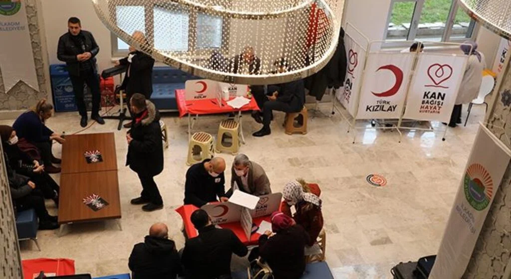 İlkadım'dan Kızılay'a kan desteği