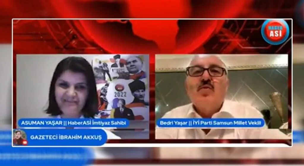 İYİ Parti Samsun Milletvekili Bedri Yaşar'dan hukuk eleştirisi 
