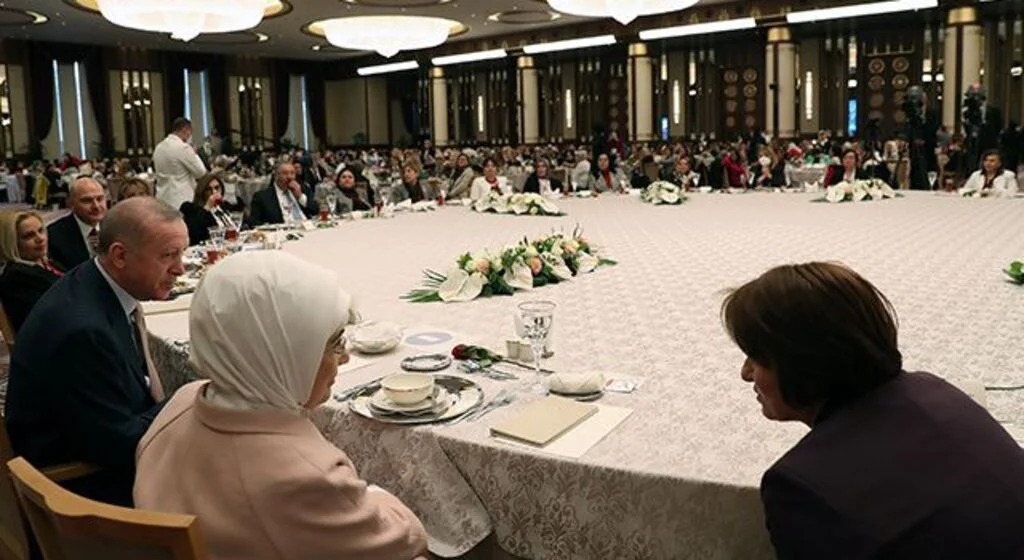 Kadın muhtarlar Külliye'de 