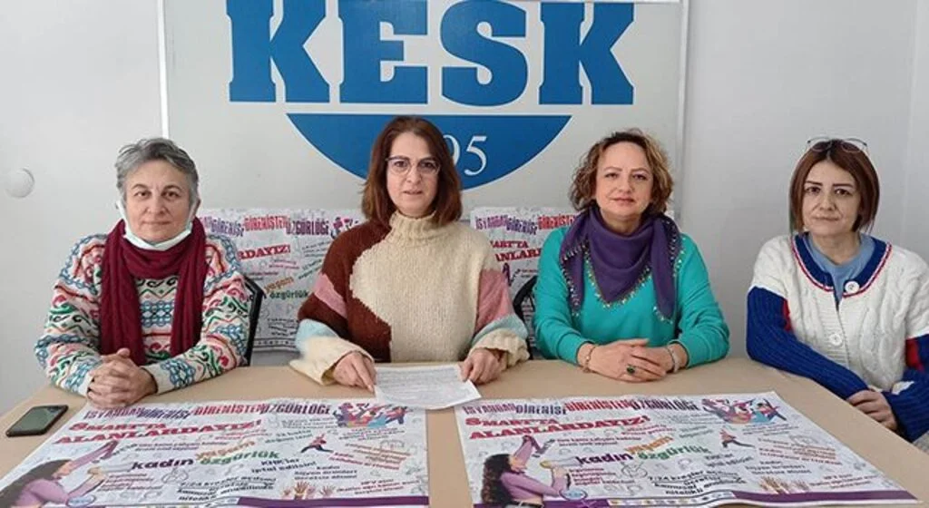 Kadına şiddet her alanda var 