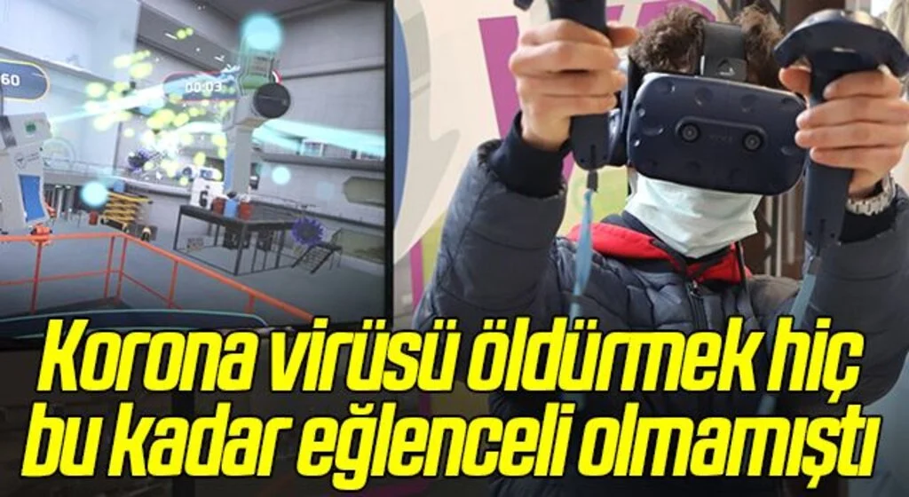 Korona virüsü öldürmek hiç bu kadar eğlenceli olmamıştı