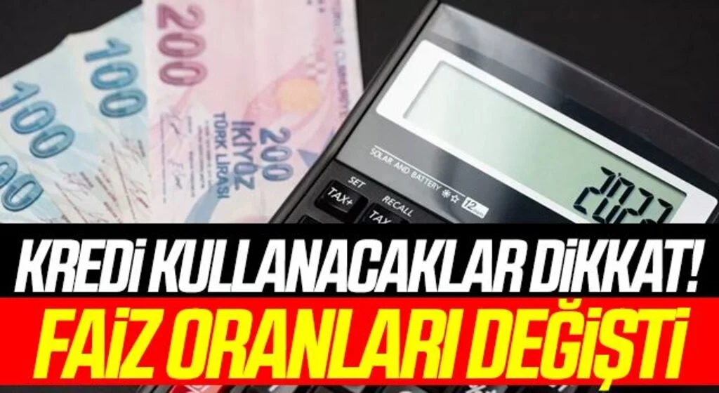 Kredi kullanacaklar dikkat! Faiz oranları değişti, TL mevduat ise...