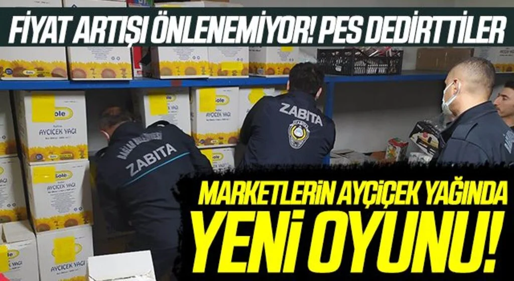 Marketlerin ayçiçek yağında yeni oyunu! Kasada farklı fiyat…