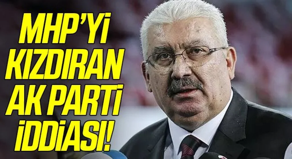 MHP’yi kızdıran AK Parti iddiası! O soruya çok sert tepki gösterdi…
