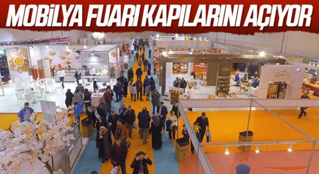 Mobilya Fuarı kapılarını açıyor