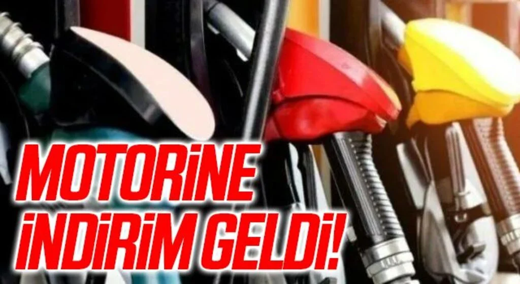 Motorinde indirim