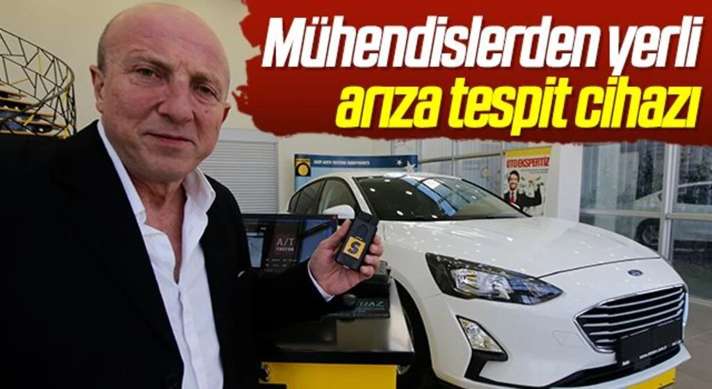 Mühendislerden yerli arıza tespit cihazı 