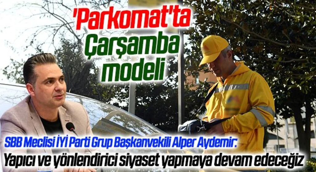 'Parkomat'ta Çarşamba modeli
