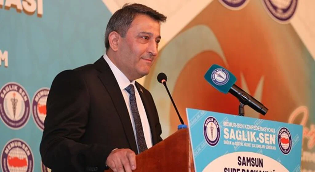 Sağlık Sen Samsun Şube Başkanı İlyas Biçer: Sağlık çalışanlarının her daim yanındayız