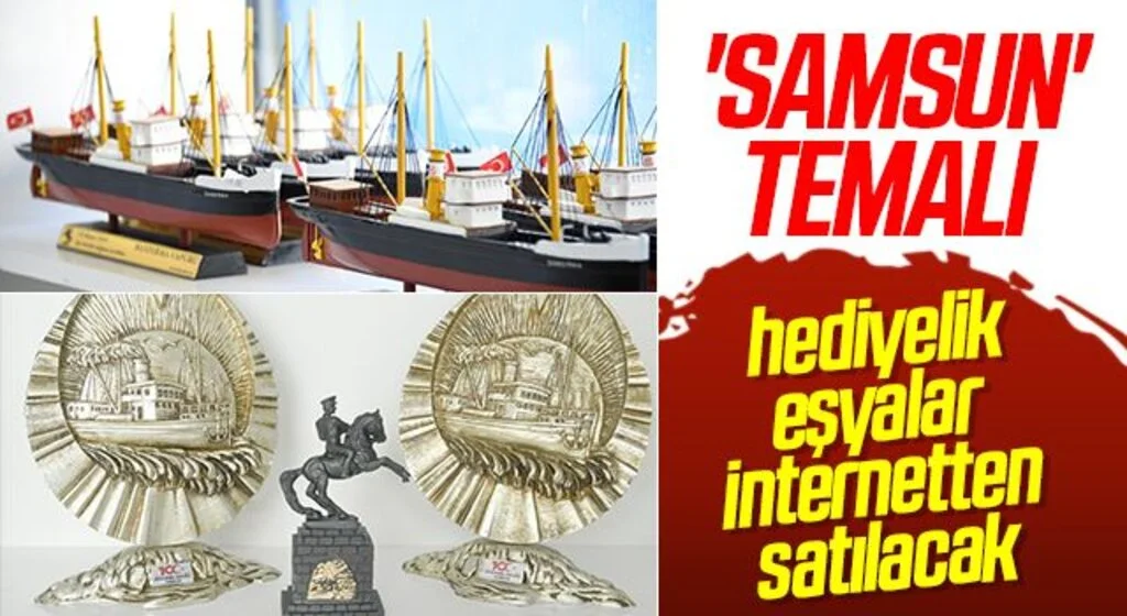 'Samsun' temalı hediyelik eşyalar internetten satılacak