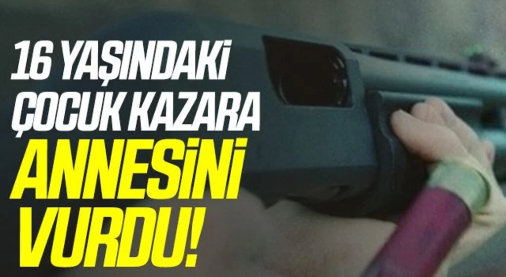 Samsun'da 16 yaşındaki çocuk tüfekle oynarken kazara annesini vurdu
