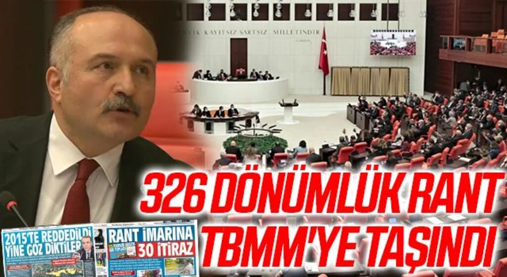 Samsun'da 326 Dönümlük Rant TBMM'ye Taşındı