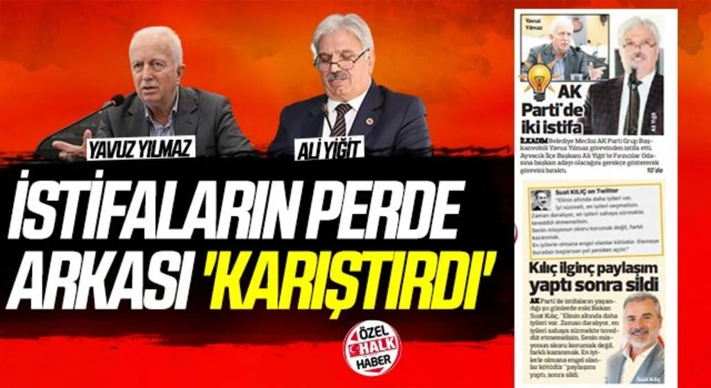 Samsun'da AK Parti'de İstifaların Perde Arkası 'Karıştırdı'